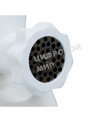 Мясорубка электрическая Белвар КЭМ-П2У-302-07 белый, 1500 Вт, 0.4 кг/мин, реверс, насадки - 3