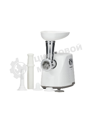 Мясорубка электрическая Starwind SMG2341 белый, 1800 Вт, 2.0 кг/мин, реверс, защита от перегрузки, насадки - 4