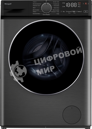 Стиральная машина Weissgauff WM 4627 Touch Inverter Steam Grey