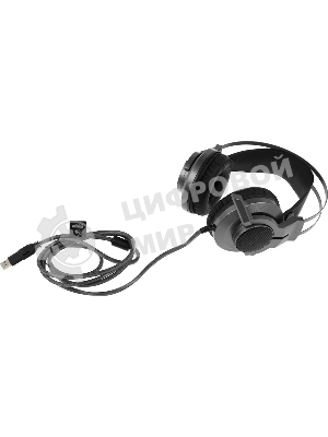 Гарнитура Bloody G437 чёрный, проводная, подсветка