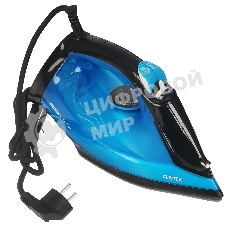 Утюг Centek CT-3301 синий, 2800 Вт, 60 г/мин, 195 г/мин, 600 мл