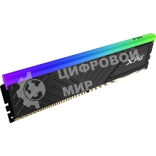 Оперативная память XPG Spectrix D35G RGb, 8Gb (1x8GB), DDR4, 3200MHz, CL16, DIMM, с радиатором, черный, RGb