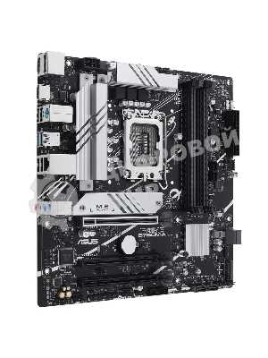 Материнская плата ASUS PRIME B760M-A-CSM, Socket LGA 1700, Intel B760, 4xDDR5, 4xSATA, 2xM.2, 1xPCIe 4.0 x16, 1xPCIe 4.0 x4, 2xHDMI, 1xDP, 1x 2.5Gb LAN, 2xUSB-A 3.1, 4xUSB-A 2.0, 3x3.5 мм, 7.1, mATX