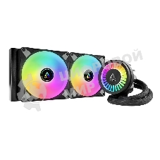 Жидкостная система охлаждения Arctic Liquid Freezer III 280 A-RGB черный, 140 мм, алюминий, 2800 об/мин, 30 дБ, 4 pin, 320 Вт