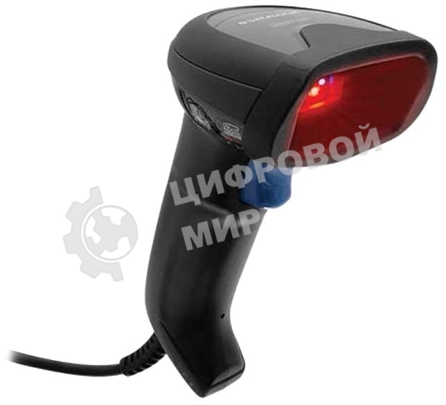 Сканер штрих-кода ручной Datalogic QuickScan QD2590, Kit, 2D Mpixel Imager, 30 скан/сек, USB, черный
