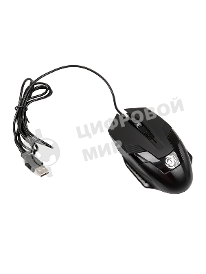 Мышь проводная Dialog Gan-Kata MGK-06U черный, 1600 dpi, USB, кнопки - 4