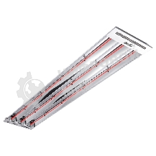 Обогреватель инфракрасный Ballu BIH-T-6.0 серый, 6000 Вт, 60 м2