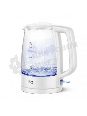 Чайник электрический BQ KT1839G белый. Мощность: 2200 Вт, объем: 1.7 л