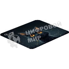Коврик для мыши Cactus черный Cat 250x200x3мм (CS-MPC-D09S)