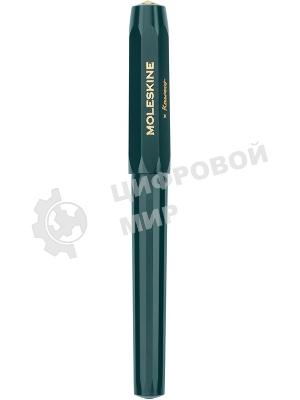 Ручка шариковая Moleskine Kaweco (KAWBALLPENGRN) т.зеленый d=1мм син. черный подар.кор.