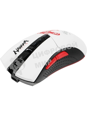 Мышь беспроводная A4Tech Bloody R90 Plus Naraka белый, 5000 dpi, радиоканал, USB, кнопки - 8