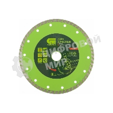 Диск алмазный Сибртех отрезной Turbo, 180 х 22,2 мм, сухая резка