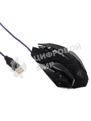 Комплект клавиатура+мышь Qumo Mystic K58/M76 проводной, USB, 3200 DPI, чёрный