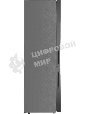 Холодильник Maunfeld MFF200NFSE нержавеющая сталь двухкамерный 271/106л морозилка снизу