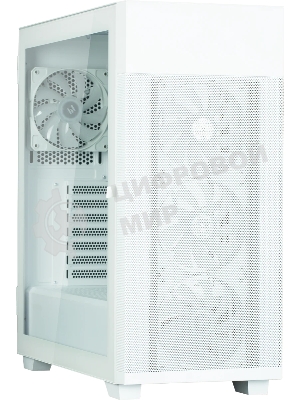 Компьютерный корпус ZALMAN S5 NEO, ATX, белый, WINDOW, 2xCOMBO (3.5