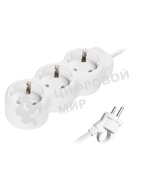 Удлинитель Smartbuy (SBE-16-3-03m-Z) 3 гн х 3,0 м белый