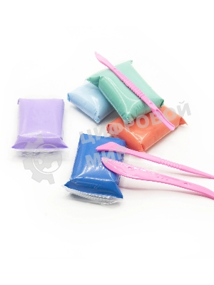 Пластилин легкий Silwerhof Create LC24OP-360st 24цв. 15гр. стек 3шт пакет