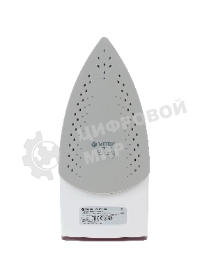Утюг Vitek VT-1215 (PK) максимальная 2400 Вт.Подошва Ceramic Ultra Care.