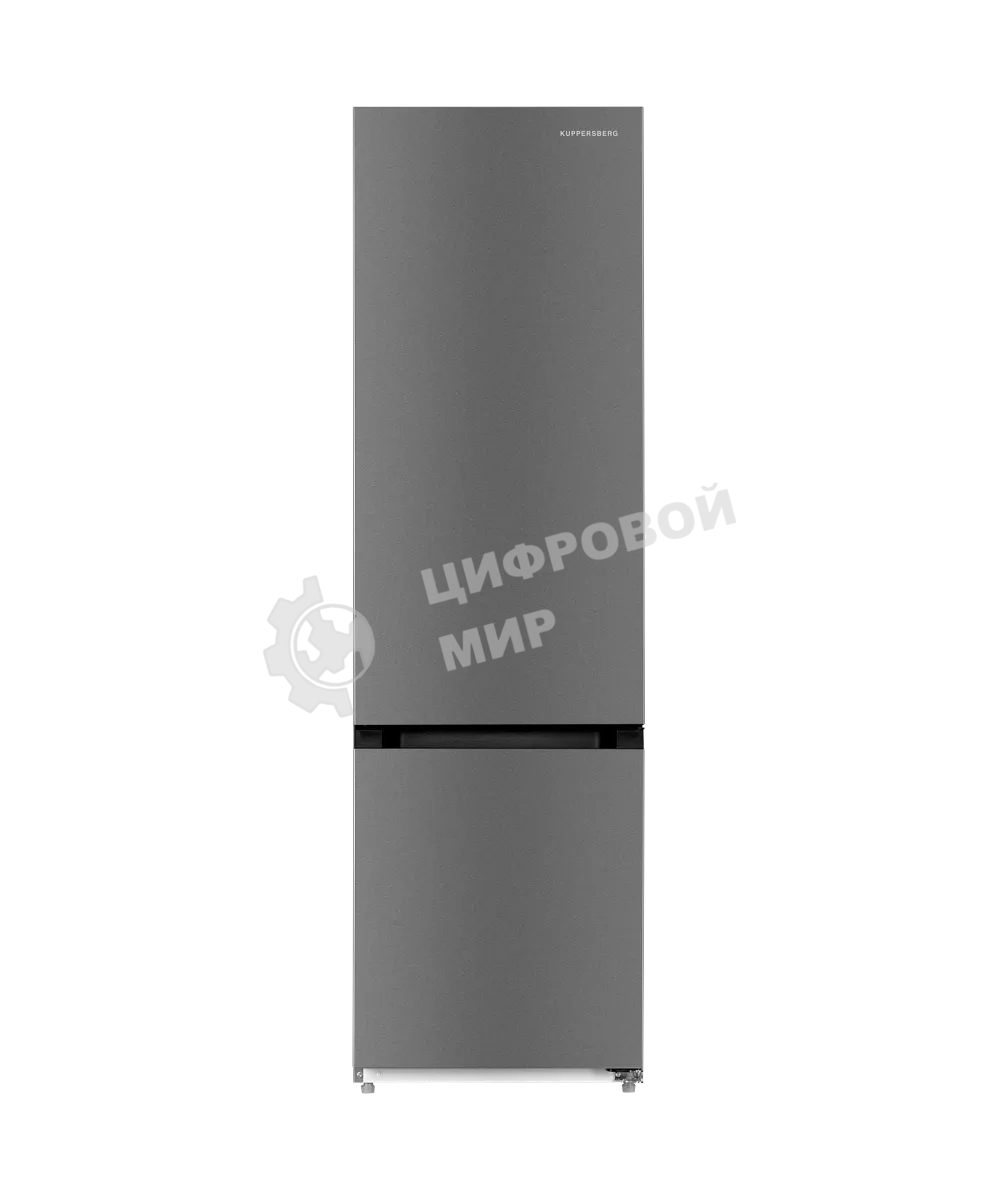 Холодильник Kuppersberg RFCN 2016 X нержавеющая сталь двухкамерный 274/105л морозилка снизу, No Frost