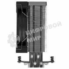 Кулер для процессора DEEPCOOL AK400 черный, 120 мм, алюминий/медь, 1850 об/мин, 29 дБ, 4 pin, 220 Вт, 155 мм