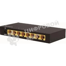 Коммутатор неуправляемый ORIGO Unmanaged Switch, 8x1000Base-T, metal case