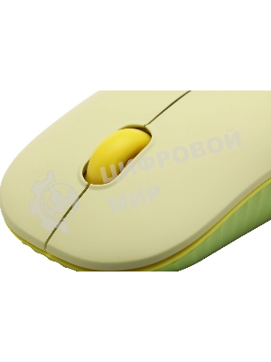 Комплект клавиатура + мышь Acer OCC205 беспроводной USB, 1200 dpi, зеленый/желтый