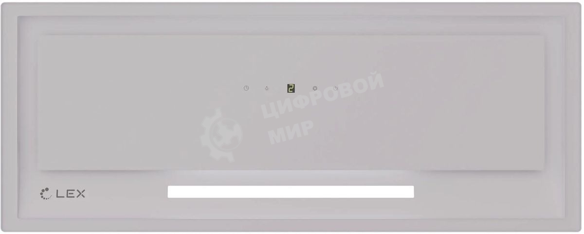 Вытяжка встраиваемая Lex Hyper 600 GS WH Inverter белый управление: сенсорное (1 мотор)