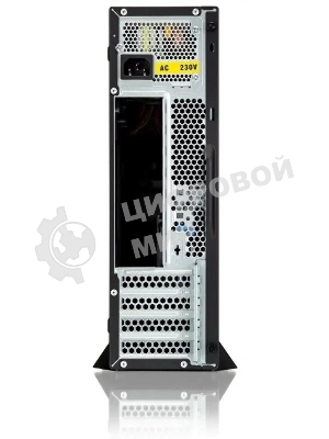 Компьютерный корпус Foxline FL-211-TFX300S с блоком питания 300Вт, mATX case, black, w/PSU TFX 300W, w/2xUSB2.0+2xUSB3.0, w/pwr cord, w/8cm FAN