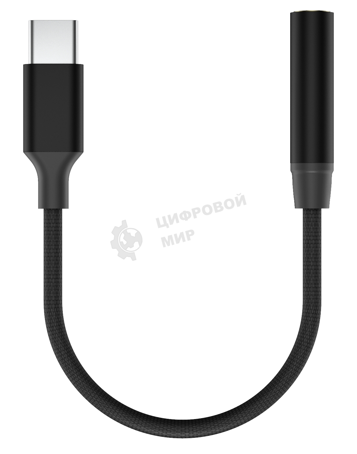 Адаптер аудио OLMIO USB Type-C - AUX (3.5мм)