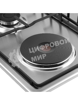 Комбинированная варочная панель (электрическая+газовая) Maunfeld EEHS.64.3CS/KG