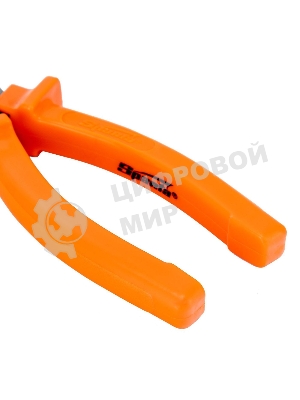 Длинногубцы Sparta Classic, 180 мм, прямые шлифованные, пластмассовые рукоятки