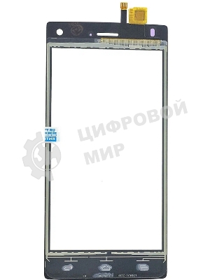 Сенсорное стекло (тачскрин) для Fly FS452 Nimbus 2, черное