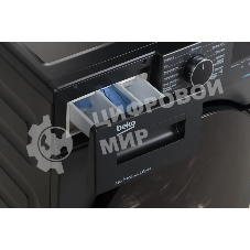 Стиральная машина Beko WSPE7H616A темно-серый, загрузка фронтальная 7,5 кг, 1200 об/мин., класс: А