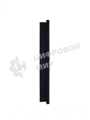 Рамка 2-местная IEK BRITE РУ-2-1-БрЧ (BR-M22-M-K02) металл черный