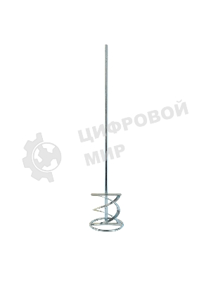 Миксер насадка PATRIOT MP621 для строительных смесей, оцинкованный, 120x600 мм, хвостовик 9,2 мм.