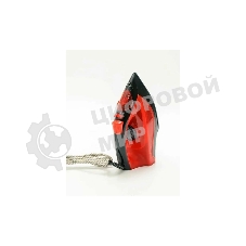 Утюг Delta DL-756 черный с красным, 2200 Вт, 23 г/мин, 125 г/мин, 250 мл