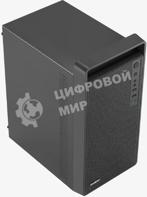 Компьютерный корпус MiniTower Aerocool/Formula CS-109-S-BK-v1 (mATX, USB3x1, USB2x2, 120мм fan,без БП) (4711099472390)