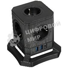 Сетевой фильтр HARPER UCH-730 Black PD3.0