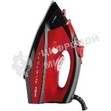 Утюг Centek CT-2355 красный, 2500 Вт, 45 г/мин, 160 г/мин, 270 мл