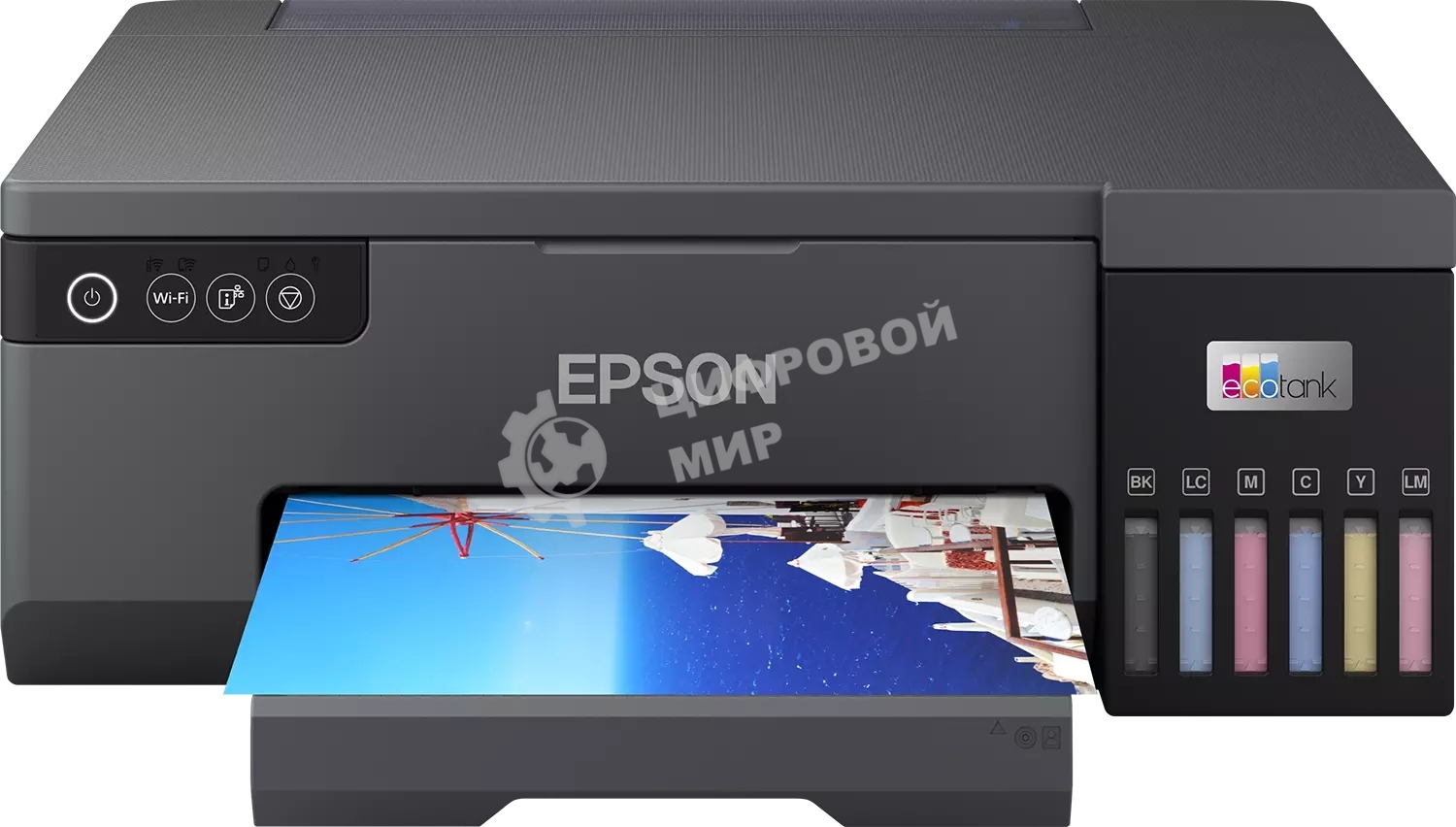 Принтер струйный Epson L8050 (C11CK37405/C11CK37402/C11CK37504/C11CK37507/C11CK37506), A4, цветное, печ. до 8 стр/мин., 1440 x 5760 dpi, USB, Wi-Fi
