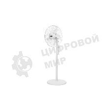 Вентилятор напольный DUX DX-40, 40Вт, 16дюйм, белый 60-0218