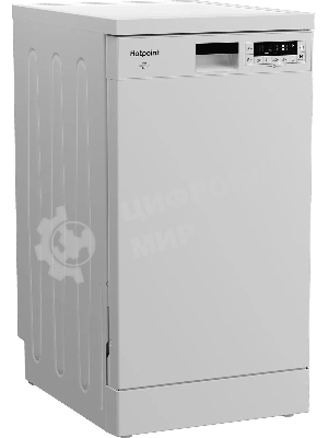 Посудомоечная машина Hotpoint HFS 2C67 W отдельностоящая, белый, 44.8 см, 11 компл., 47 дБ, класс: А