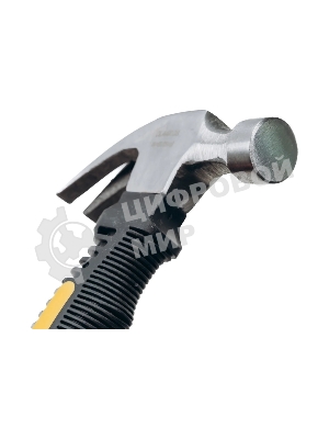 Молоток-гвоздодер укороченный Deli DL441008 250 гр, 160 мм, фиберглассовая рукоять