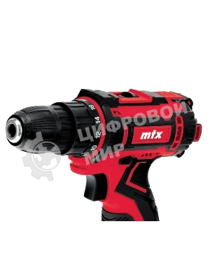 Дрель-шуруповерт MTX CDS-12, 12 В, 1,5 Ач, 30 Нм, щеточный