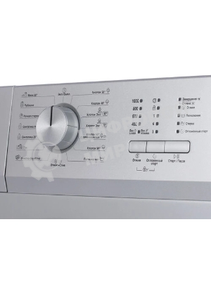 Стиральная машина Beko WRS 55P1 BSS 7320510018 серебристый, загрузка фронтальная 5 кг, 1000 об/мин., класс: А