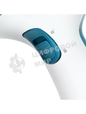 Отпариватель Kitfort КТ-916-1 голубой, 1000 Вт, 15 г/мин, 260 мл