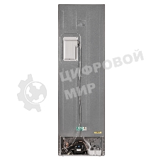 Холодильник Maunfeld MFF200NFSB10 Inverter черный двухкамерный 257/94л морозилка снизу, No Frost