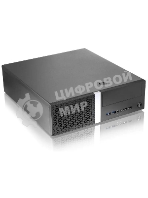 Компьютерный корпус Foxline FL-211-TFX300S с блоком питания 300Вт, mATX case, black, w/PSU TFX 300W, w/2xUSB2.0+2xUSB3.0, w/pwr cord, w/8cm FAN