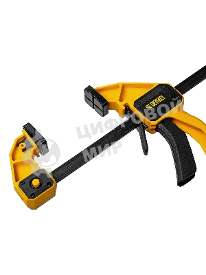 Струбцина Denzel F-образная, быстрозажимная, 150 х 80 мм, усиленный нейлоновый корпус