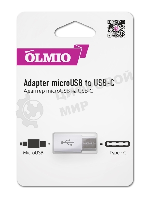 Адаптер microUSB to USB-C OLMIO